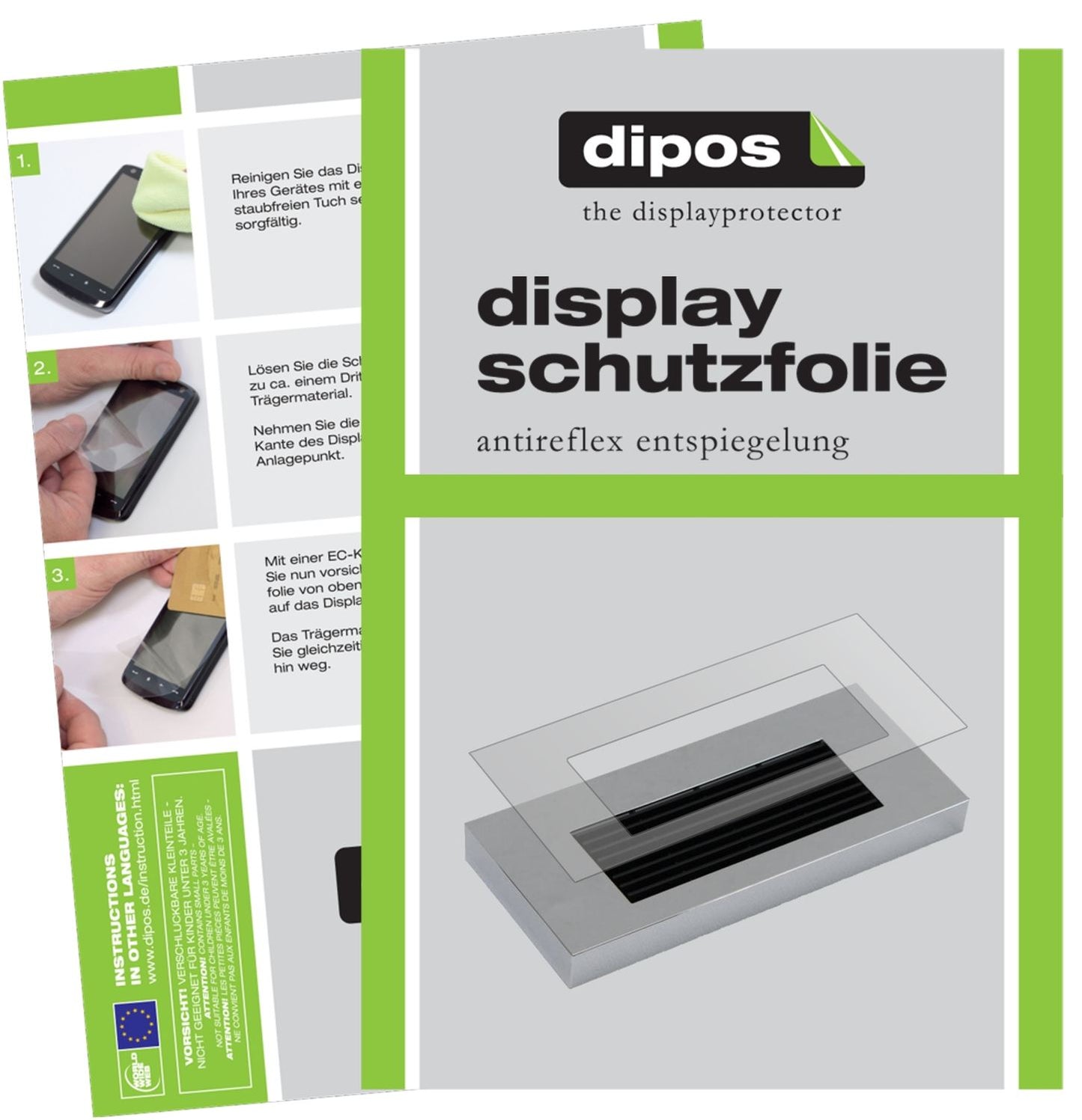 2x Schutzfolie matt für Jura A-Serie A1 A5 A7 A9 Tropfblech Display-Schutzfolie