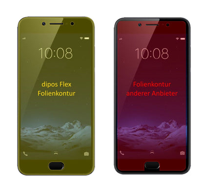 3x 3D Full Cover Schutzfolie für Vivo Y69