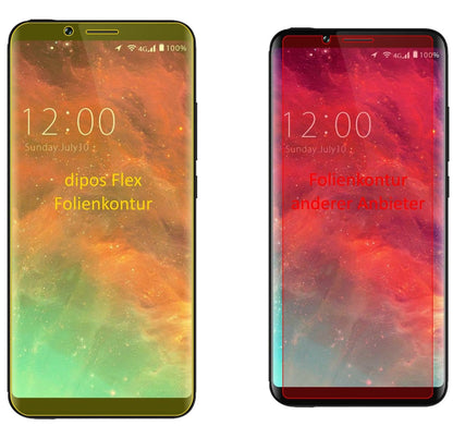 3x 3D Full Cover Schutzfolie für Umidigi S2 Pro