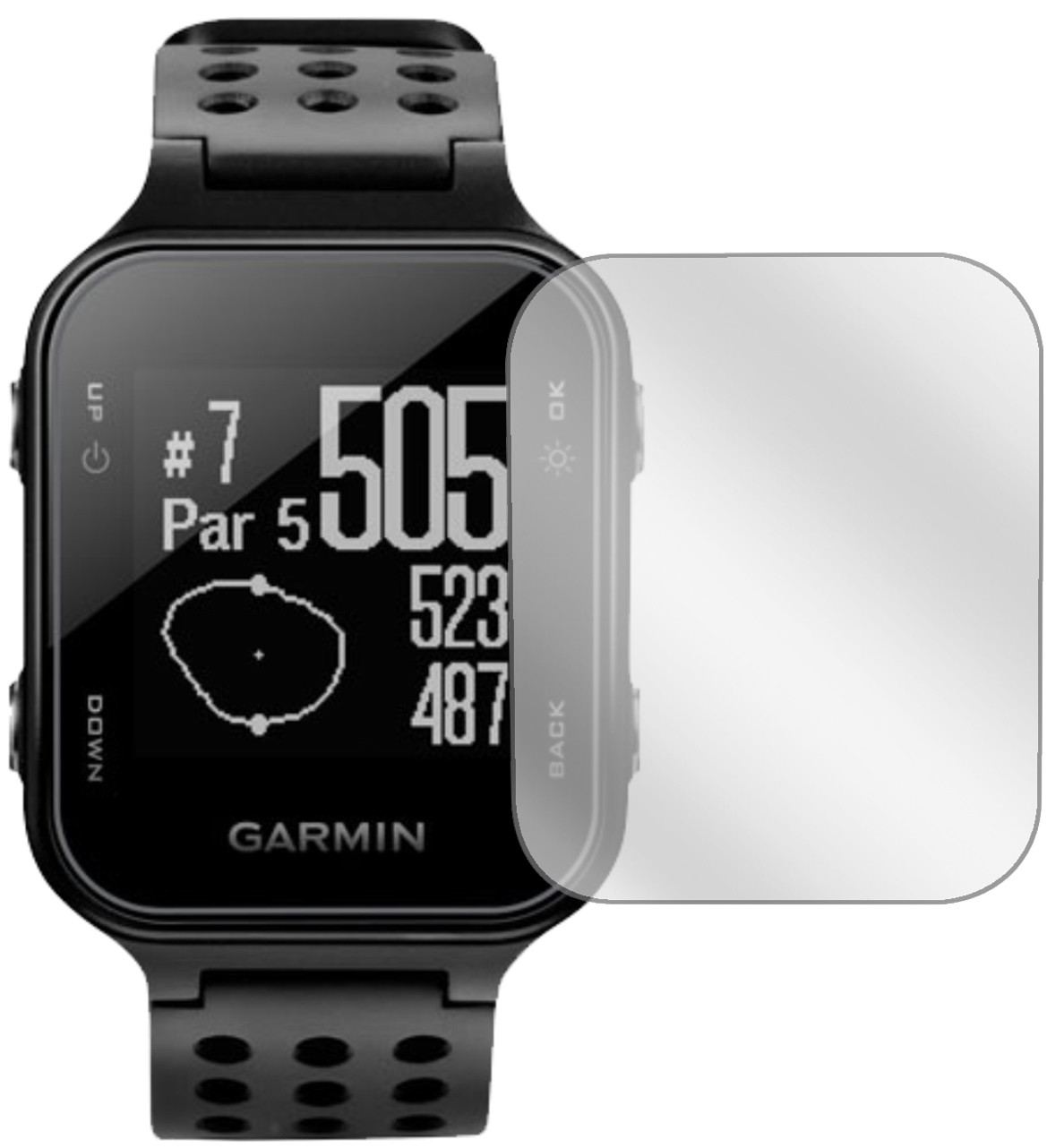 6x Schutzfolie klar für Garmin Approach S20 Display-Schutzfolie