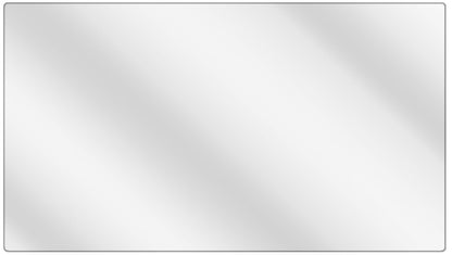 2x Schutzfolie klar für Format 23.6 Zoll Wide 522 x 294 mm Display-Schutzfolie