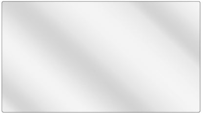 2x Schutzfolie klar für Format 23.8 Zoll Wide 528 x 297 mm Display-Schutzfolie