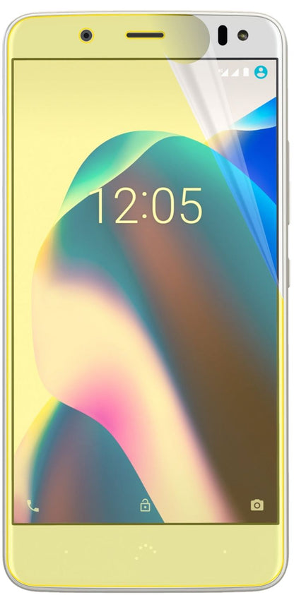 3x 3D Full Cover Schutzfolie für BQ Aquaris U2 Lite