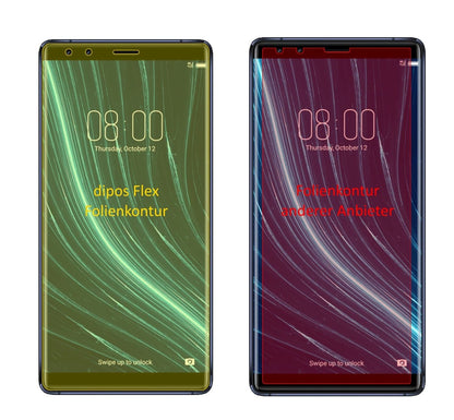 3x 3D Full Cover Schutzfolie für Archos Diamond Omega