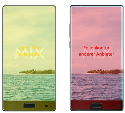 3x 3D Full Cover Schutzfolie für Ulefone Mix