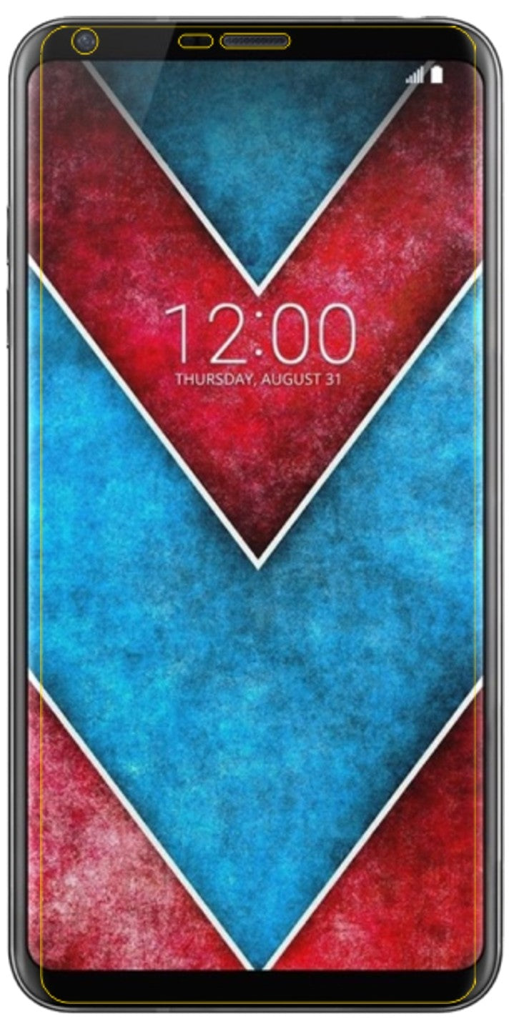 Schutz gegen Kratzer auf dem LG V30 Glas durch Schlüssel oder Ähnliches