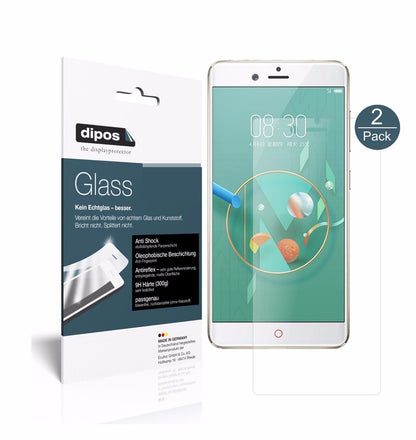 2x 9H Schutzfolie matt für ZTE Nubia Z17 miniS Panzerfolie