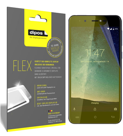 3x 3D Full Cover Schutzfolie für Cubot R9