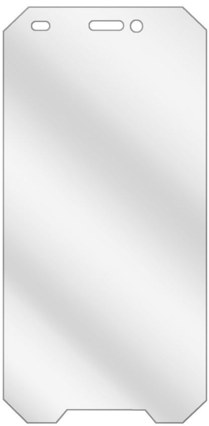 dipos Displayschutz für Blackview BV4000 Pro, transparente Oberfläche, geringe Dicke und perfekte Passform