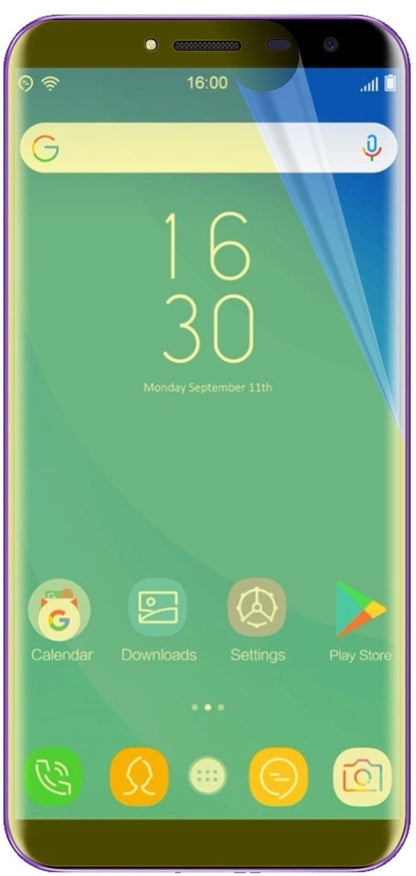 3x 3D Full Cover Schutzfolie für Oukitel C8