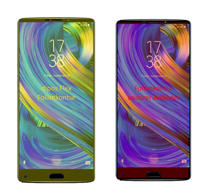 3x 3D Full Cover Schutzfolie für HOMTOM S9 Plus