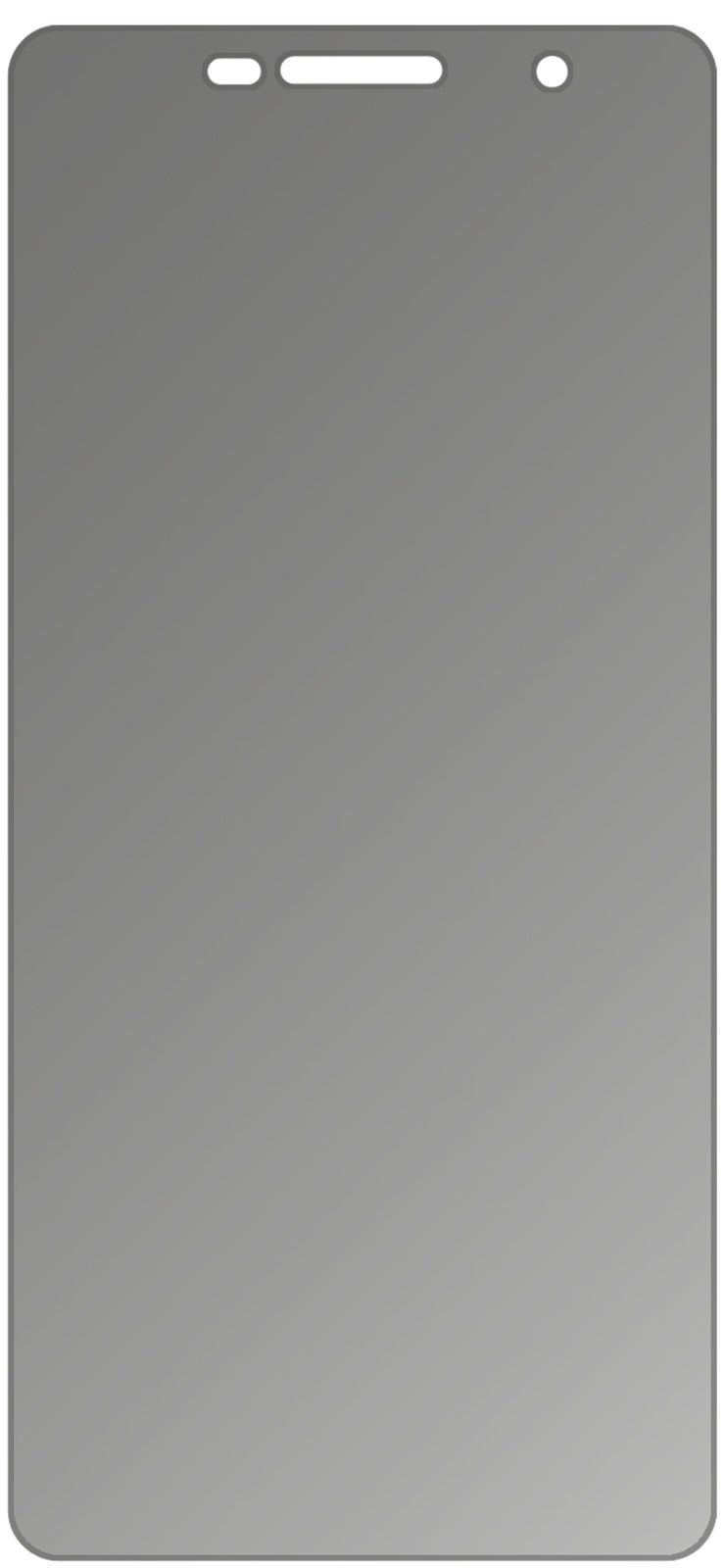Blickschutzfolie für HOMTOM HT37 Pro matt Schutzfolie Privacy