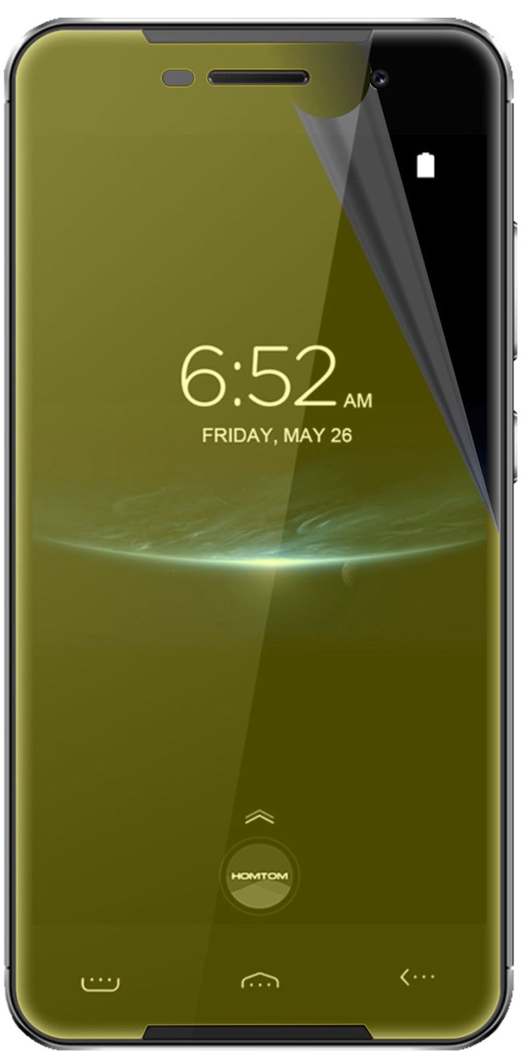 3x 3D Full Cover Schutzfolie für HOMTOM HT37 Pro