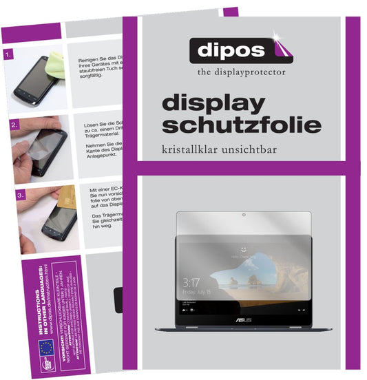 2x Schutzfolie klar für Asus NovaGo Display-Schutzfolie