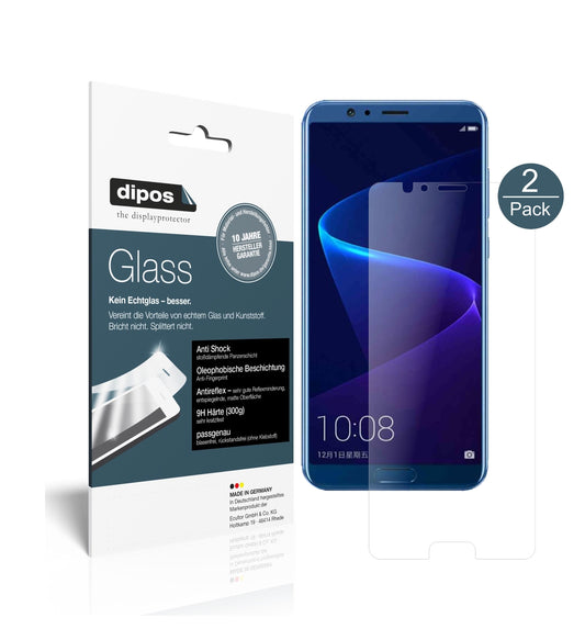 2x 9H Schutzfolie matt für Huawei Honor V10 Panzerfolie