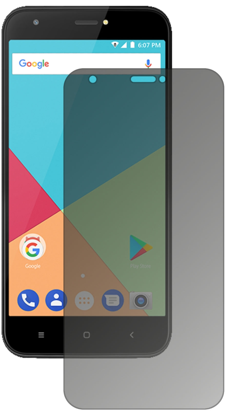 Blickschutzfolie für Ulefone S7 matt Schutzfolie Privacy
