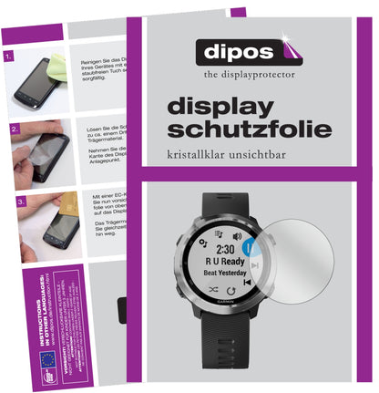 6x Schutzfolie klar für Garmin Forerunner 645 Display-Schutzfolie