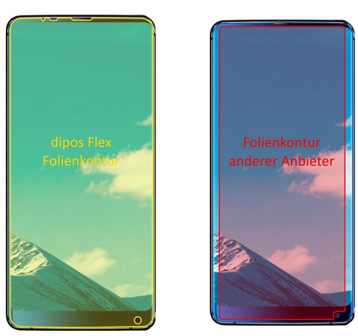3x 3D Full Cover Schutzfolie für VKWORLD S8
