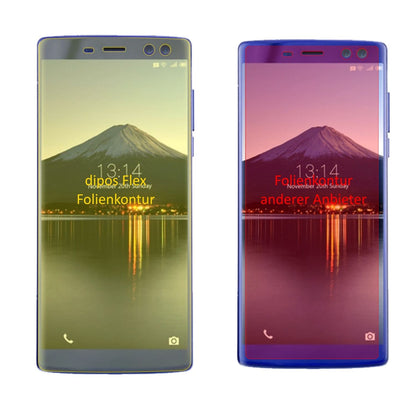 3x 3D Full Cover Schutzfolie für Doogee BL12000