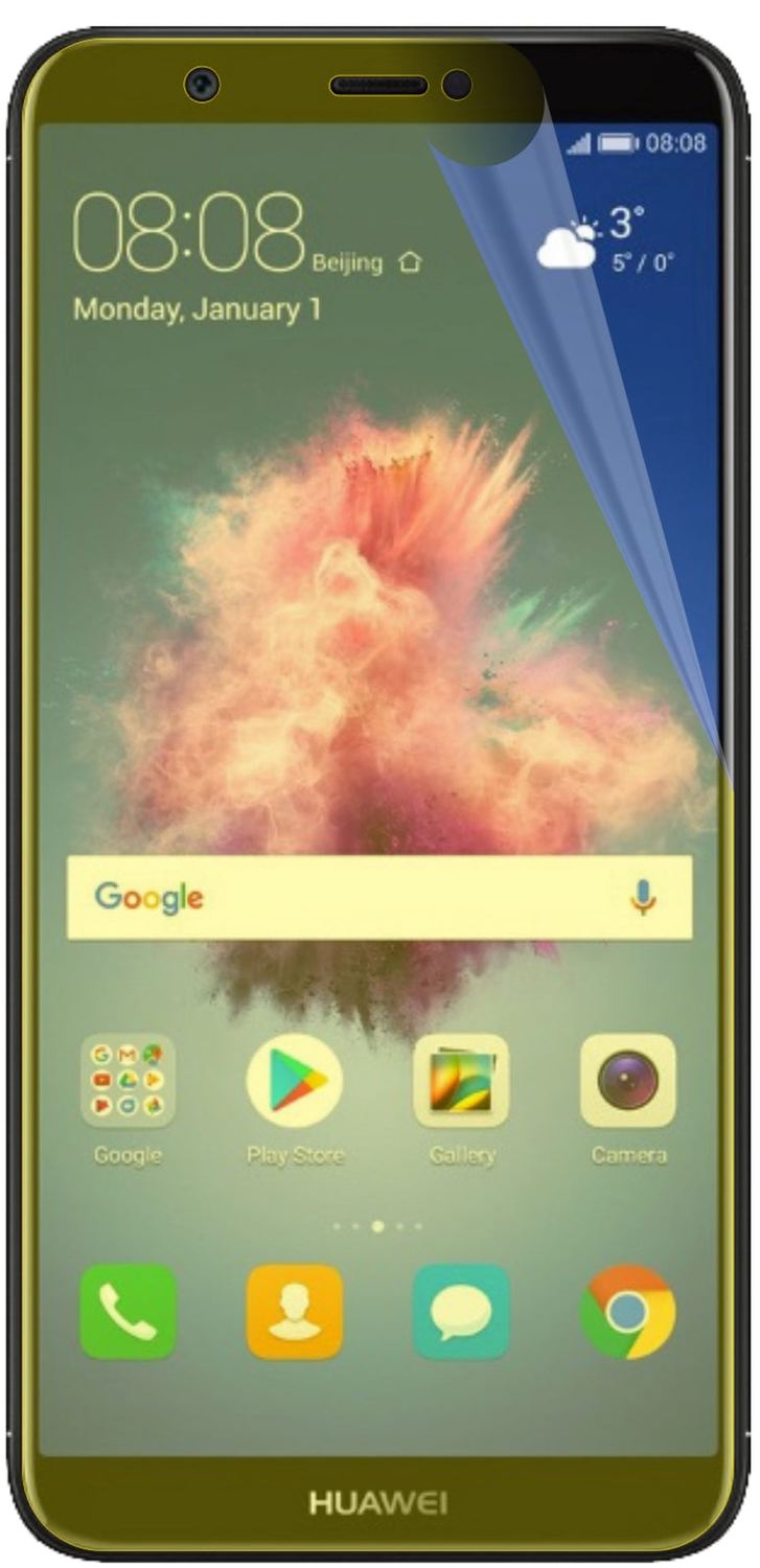 3x 3D Full Cover Schutzfolie für Huawei P smart