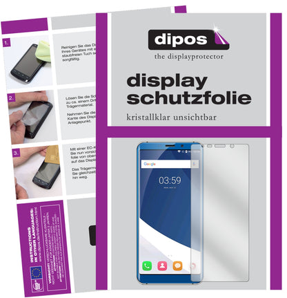 6x Schutzfolie klar für Koolnee K1 Display-Schutzfolie