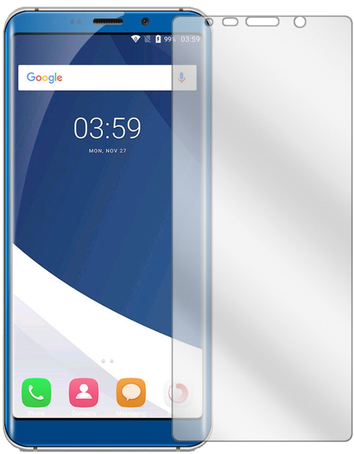 6x Schutzfolie klar für Koolnee K1 Display-Schutzfolie