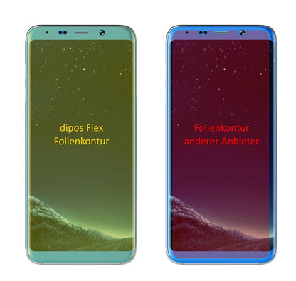 3x 3D Full Cover Schutzfolie für Bluboo S8+