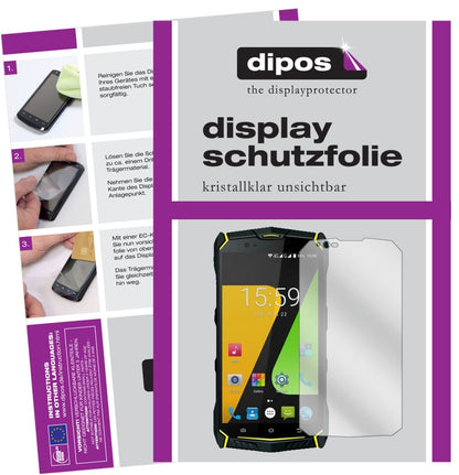 6x Schutzfolie klar für Jesy J9S Display-Schutzfolie