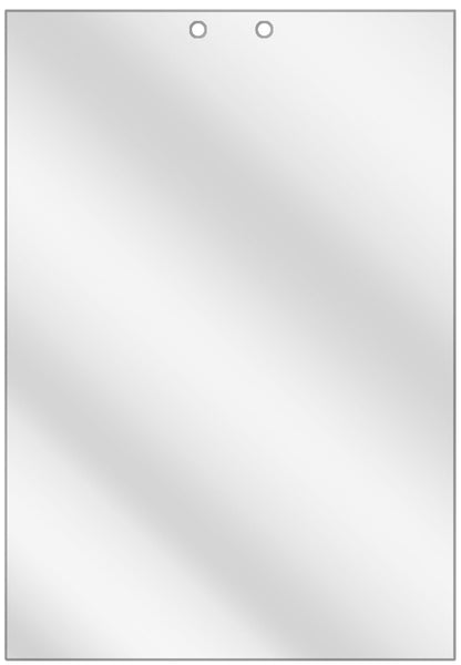 2x Schutzfolie klar für HP Pro Slate 8 Display-Schutzfolie