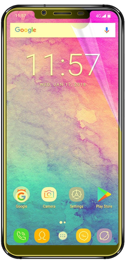 3x 3D Full Cover Schutzfolie für Oukitel U18