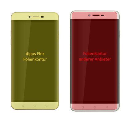 3x 3D Full Cover Schutzfolie für Coolpad Torino R108