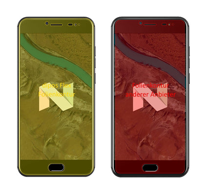 3x 3D Full Cover Schutzfolie für Ulefone T1 Premium