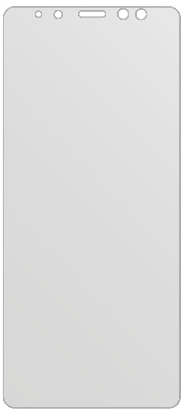 dipos Displayschutz für Samsung Galaxy A8 (2018), mattierte Oberfläche, geringe Dicke und perfekte Passform