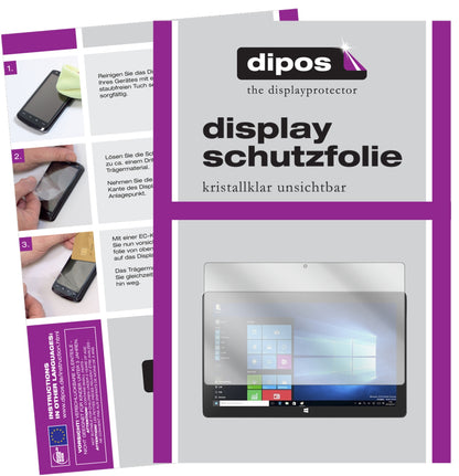 2x Schutzfolie klar für Jumper Ezpad 6 Pro Display-Schutzfolie