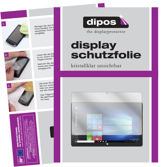 2x Schutzfolie klar für Jumper Ezpad 6 Pro Display-Schutzfolie