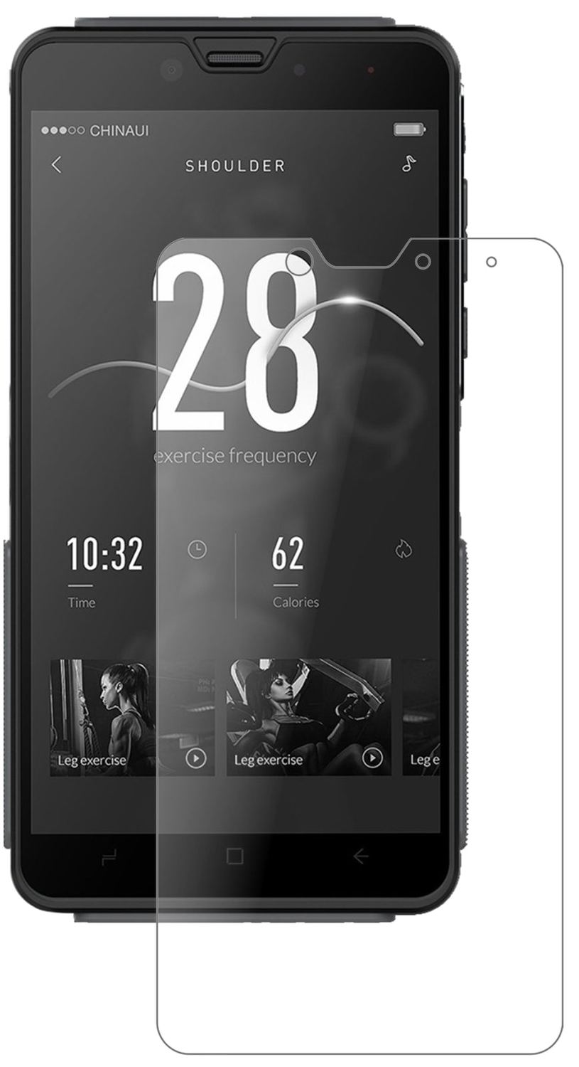 2x 9H Schutzfolie matt für Elephone Fighter Panzerfolie