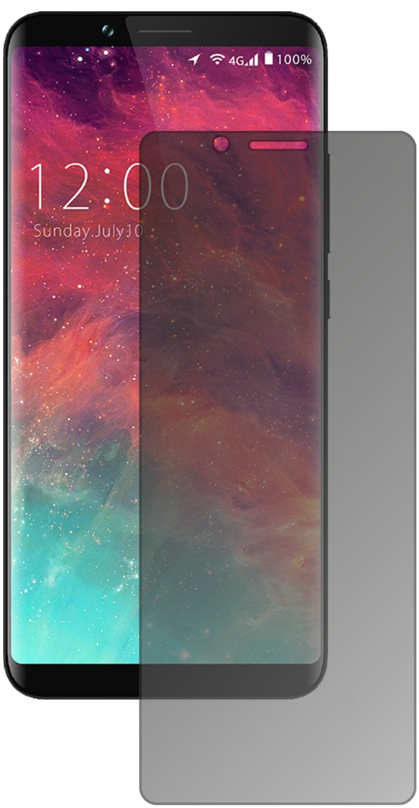 Blickschutzfolie für Umidigi S2 Lite matt Schutzfolie Privacy