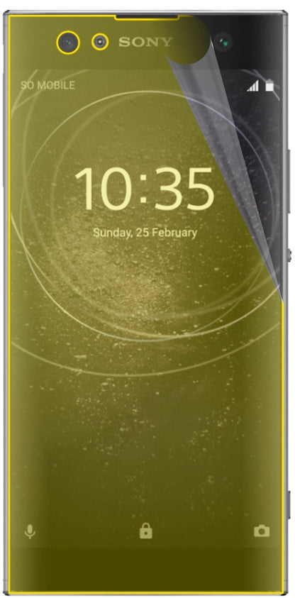 3x 3D Full Cover Schutzfolie für Sony Xperia XA2 Ultra
