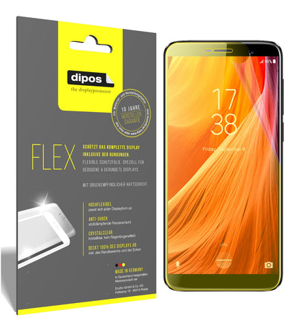 3x 3D Full Cover Schutzfolie für HOMTOM S7