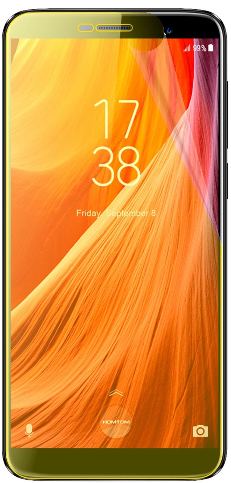 3x 3D Full Cover Schutzfolie für HOMTOM S7