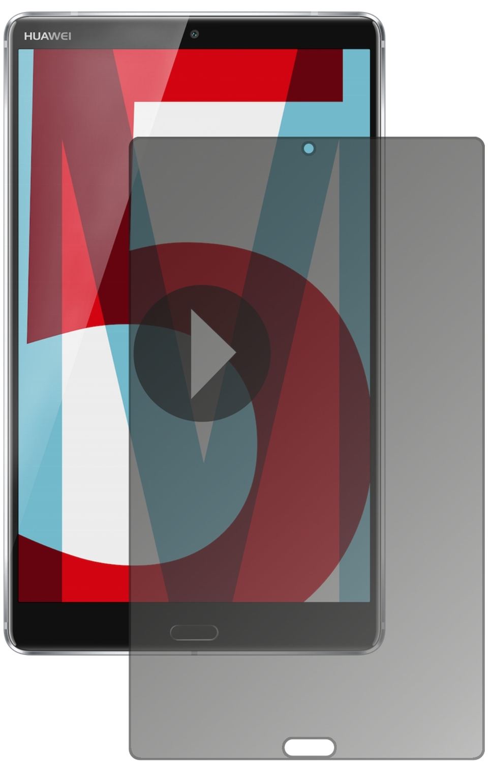 Blickschutzfolie für Huawei Mediapad M5 8 Zoll matt Schutzfolie Privacy