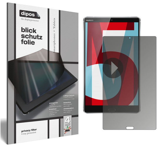Blickschutzfolie für Huawei Mediapad M5 10 Zoll matt Schutzfolie Privacy
