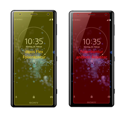 3x 3D Full Cover Schutzfolie für Sony Xperia XZ2