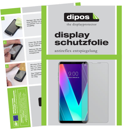 6x Schutzfolie matt für LG V30S ThinQ Display-Schutzfolie