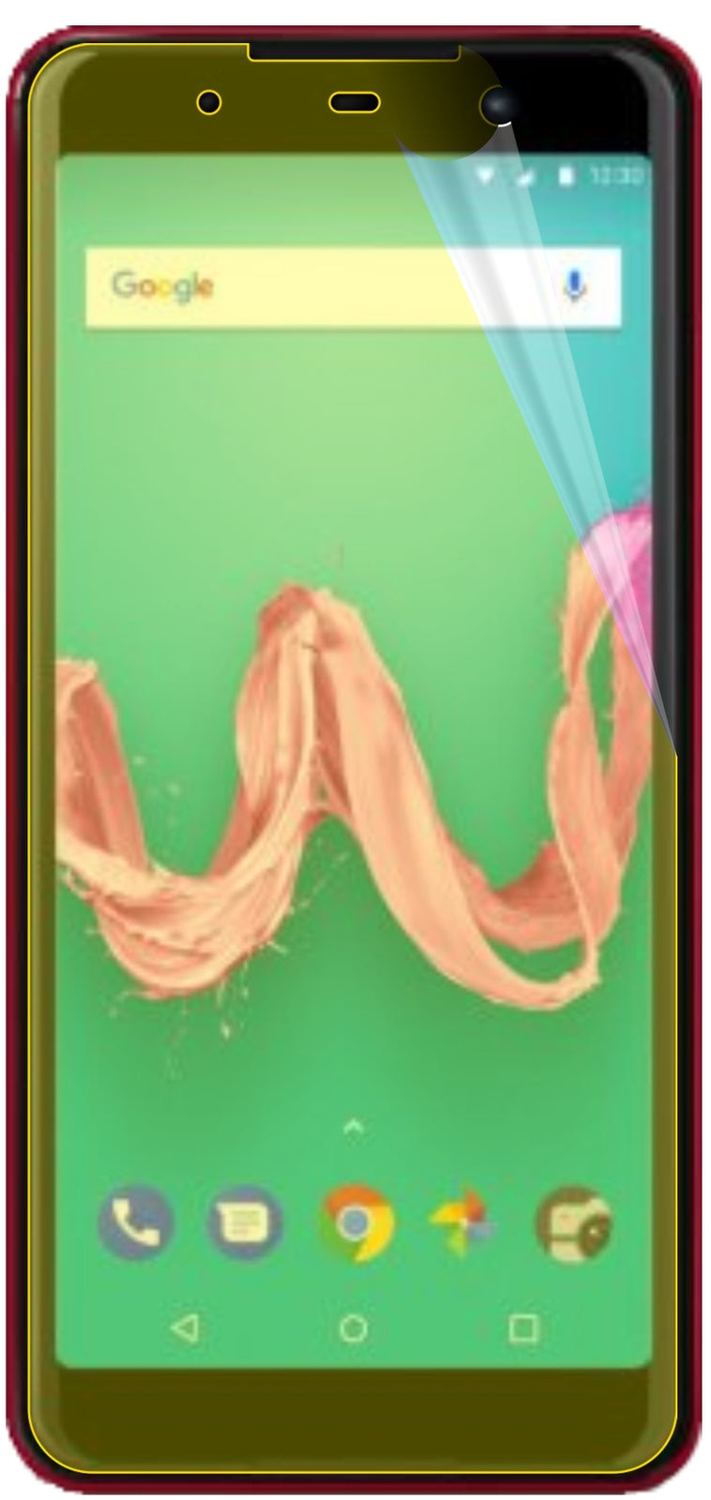 3x 3D Full Cover Schutzfolie für Wiko Lenny 5
