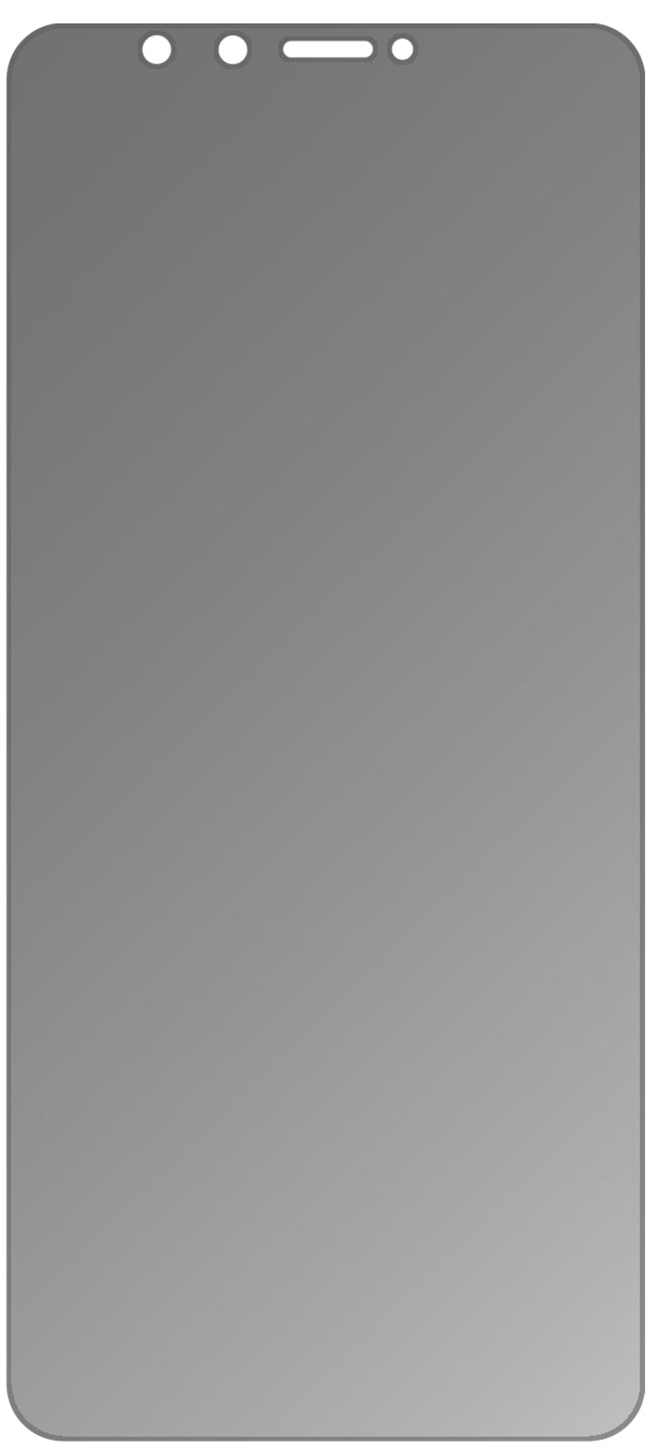 Blickschutzfolie für Huawei Enjoy 8 Plus matt Schutzfolie Privacy