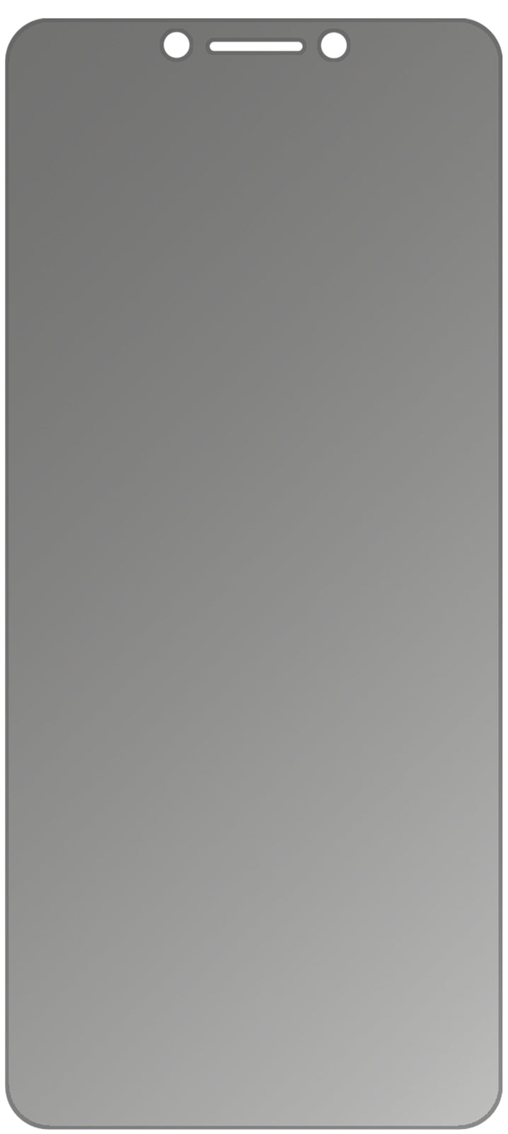 Blickschutzfolie für Lenovo K5 (2018) matt Schutzfolie Privacy