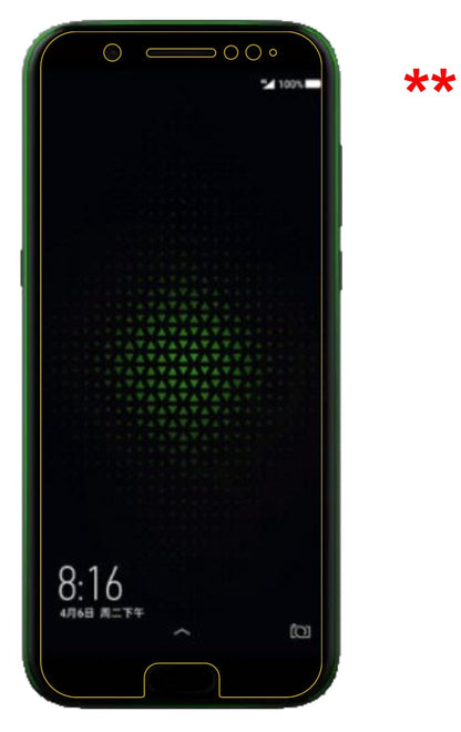 Dünne und klare Folie passend zugeschnitten für Xiaomi Black Shark