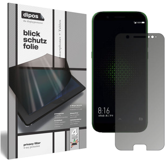 Blickschutzfolie für Xiaomi Black Shark matt Schutzfolie Privacy