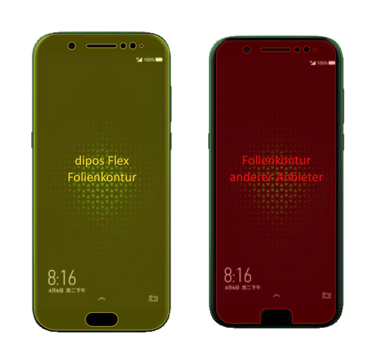 3x 3D Full Cover Schutzfolie für Xiaomi Black Shark